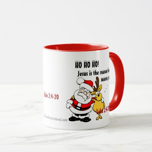 Kerstmis Mok (Voorkant rechts)