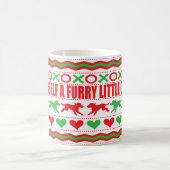 Kerstmis Mok 11 oz. "Best Dog Kerstmis Mok" (Center)