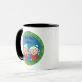 Kerstmis Mok 11 oz. "Elves" personaliseren (Voorkant links)