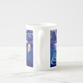 Kerstmis Mok, Angel Porselein Kop (Achterkant)