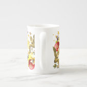 Kerstmis Mok, Angel Porselein Kop (Achterkant)