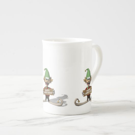 Kerstmis, Mok Elf, vrolijk kerstfeest (Voorkant rechts)