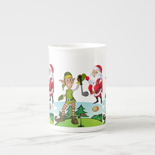 Kerstmis, Mok Elf, vrolijk kerstfeest (Voorkant)
