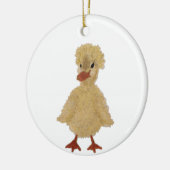 Kerstmis Mok Handje Gedekte Baby Duck Keramisch Ornament (Links)