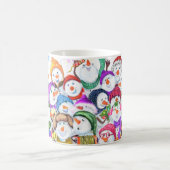 Kerstmis Mok Happy Snowmans Gift (Center)