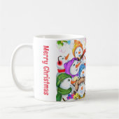 Kerstmis Mok Happy Snowmans Gift (Links)