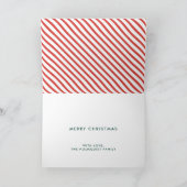 Kerstmis Mok Holiday Folkkaart Kaart (Binnen)