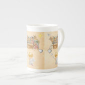 Kerstmis Mok, Jezus Christus, Angel Porselein Kop (Voorkant rechts)