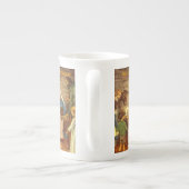 Kerstmis, Mok, Jezus Christus, vrolijk kerstfeest Porselein Kop (Achterkant)