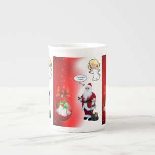 Kerstmis Mok, kerstman Porselein Kop