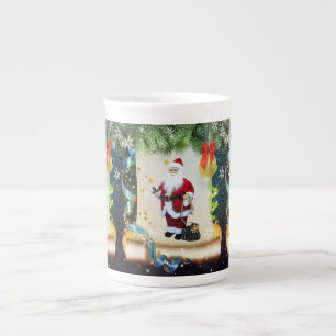 Kerstmis Mok, kerstman Porselein Kop