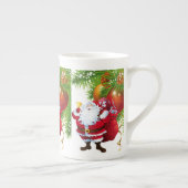 Kerstmis Mok, kerstman Porselein Kop (Rechts)
