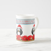 Kerstmis Mok, Penguin Porselein Kop (Voorkant rechts)