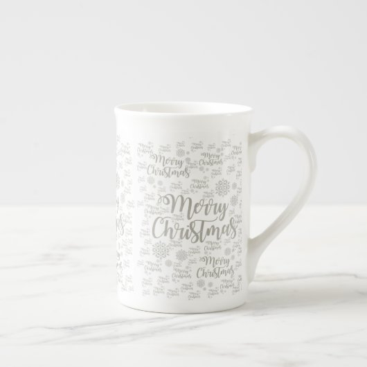 Kerstmis Mok, prettige kerst Porselein Kop (Rechts)