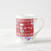Kerstmis Mok, prettige kerst Porselein Kop (Rechts)
