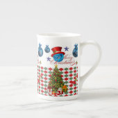 Kerstmis Mok, prettige kerst Porselein Kop (Rechts)