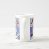 Kerstmis Mok, prettige kerst Porselein Kop (Achterkant)