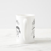 Kerstmis Mok, prettige kerst Porselein Kop (Achterkant)