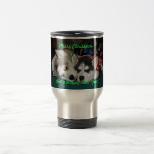 Kerstmis Mok Puppies Siberian Husky
