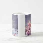 Kerstmis Mok, Roze Kerstmis Koffiemok (Center)