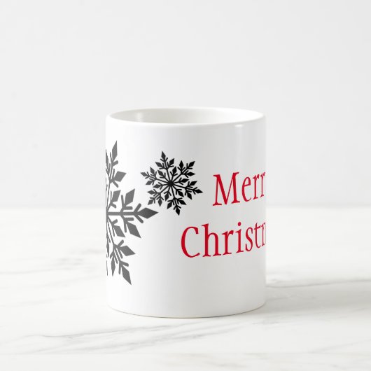 Kerstmis-Mok-Snowflakes Koffiemok (Center)