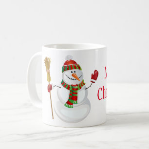 Kerstmis Mok-Snowman Koffiemok