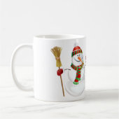 Kerstmis Mok-Snowman Koffiemok (Links)