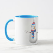Kerstmis Mok-Snowman Mok (Links)