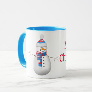 Kerstmis Mok-Snowman Mok