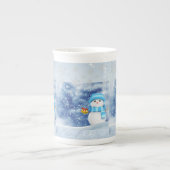Kerstmis, Mok Snowman, prettige kerst (Voorkant)