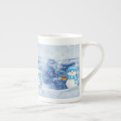 Kerstmis, Mok Snowman, prettige kerst (Rechts)