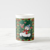 Kerstmis, Mok Snowman, prettige kerst (Voorkant)