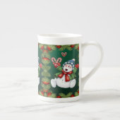 Kerstmis, Mok Snowman, prettige kerst (Rechts)