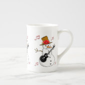 Kerstmis, Mok Snowman, prettige kerst (Rechts)