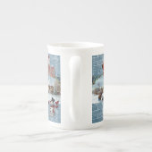 Kerstmis, Mok Snowman, prettige kerst (Achterkant)