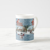Kerstmis, Mok Snowman, prettige kerst (Voorkant rechts)