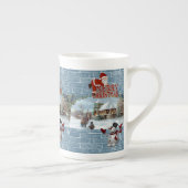 Kerstmis, Mok Snowman, prettige kerst (Rechts)