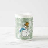 Kerstmis, Mok Snowman, prettige kerst (Voorkant)