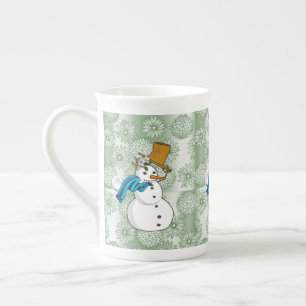 Kerstmis, Mok Snowman, prettige kerst