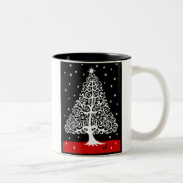 Kerstmis-Mok Tweekleurige Koffiemok