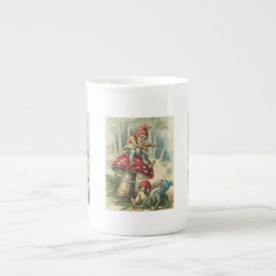 Kerstmis, Mok van de Vintage Elf, vrolijk kerstfee