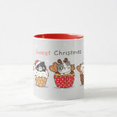 Kerstmis Mok voor katten (Midden)