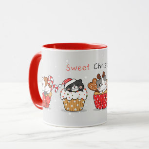 Kerstmis Mok voor katten