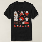 Kerstmis Molang T-shirt (Design voorkant)