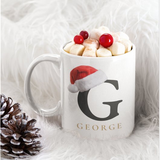 Kerstmis Monogram Mok