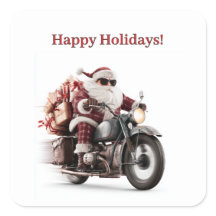 Kerstmis Motorfiets Weg Avontuur van Sinterklaas