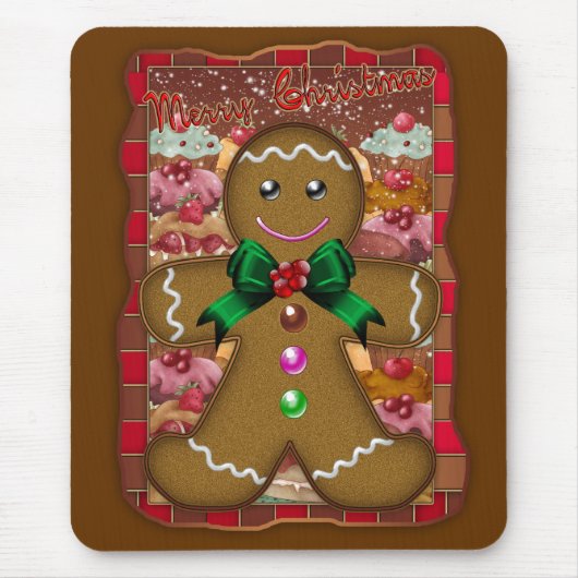 Kerstmis Mousepad - Kerstmis Muismat (Voorkant)
