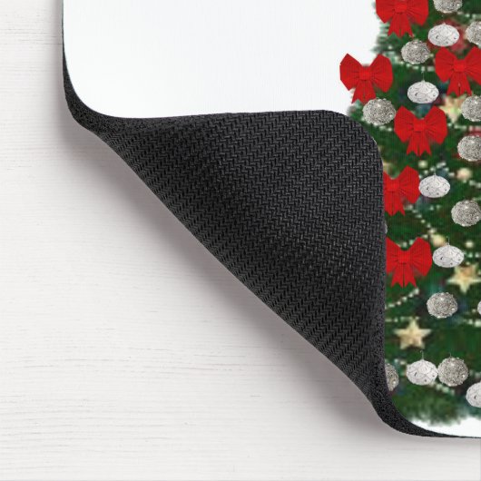 Kerstmis Mousepad Muismat (Hoek)
