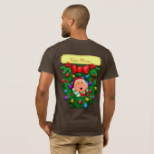 Kerstmis: MRS CLAUS T-shirt (Achterkant volledig)