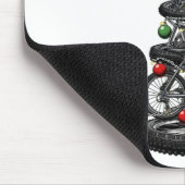 Kerstmis Mtb Mountainbiken Boom Kerst Grappige Man Muismat (Hoek)